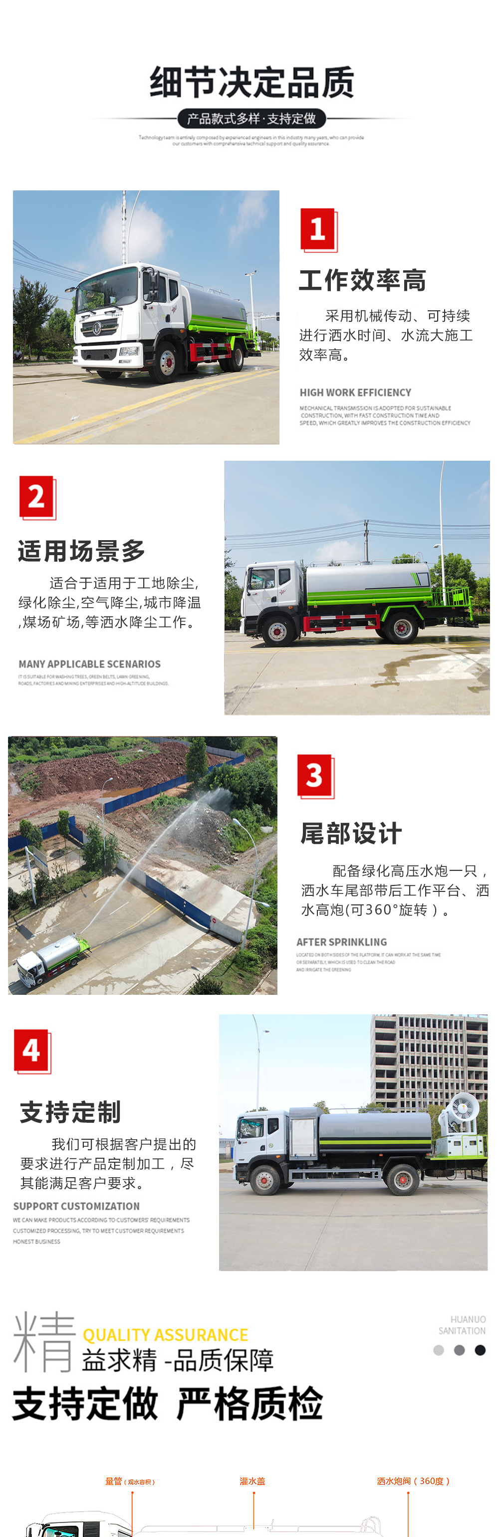 國(guó)六15方陜汽X9灑水車